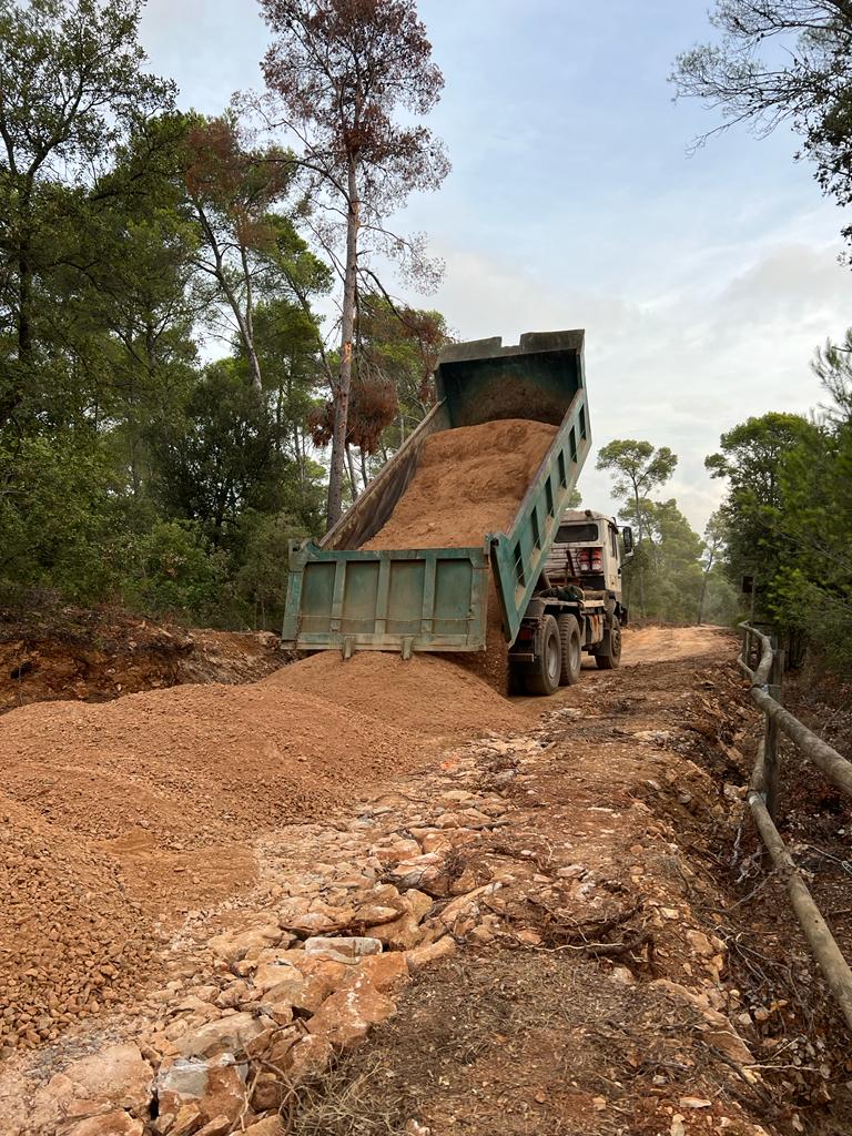 Acondicionament de camins - Muntanya Seca (Palau Sator)
