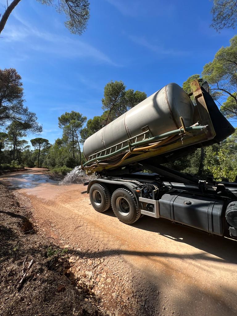 Acondicionament de camins - Muntanya Seca (Palau Sator)